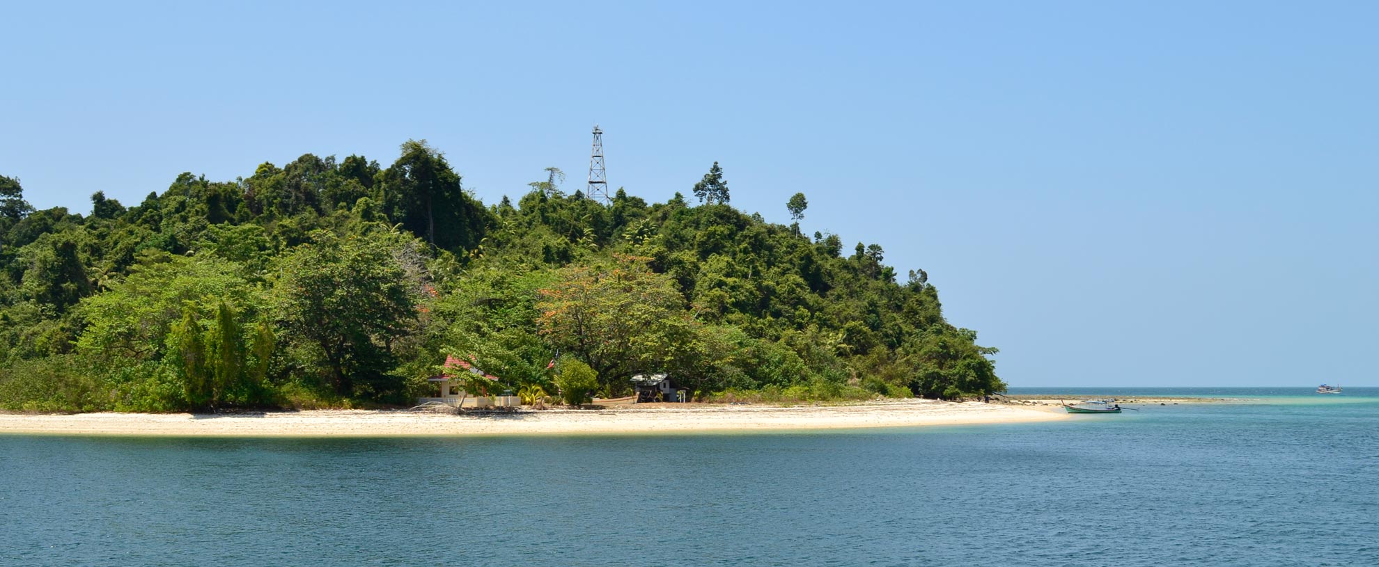 Adang Archipelago looking out over the headland and crystal clear waters